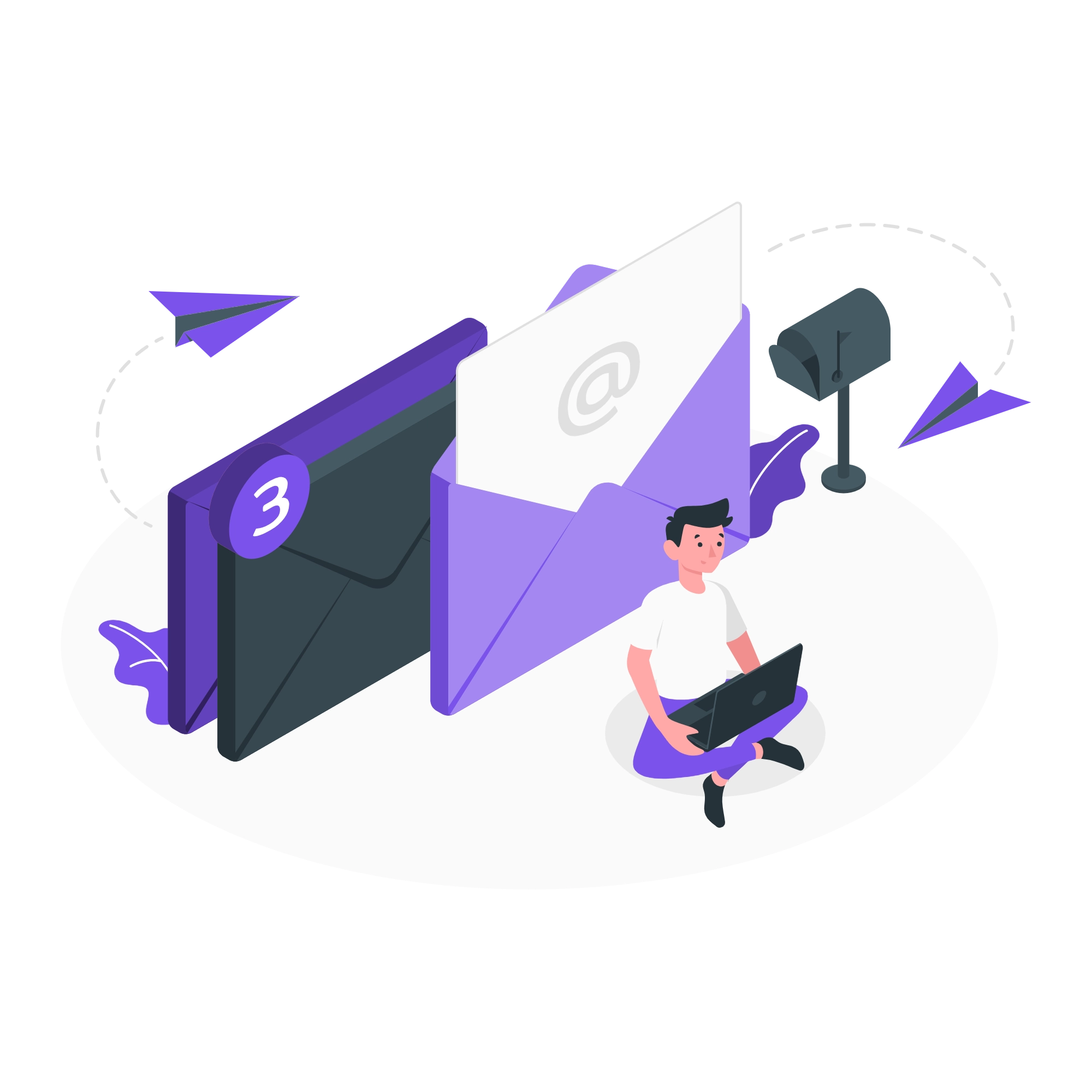 Email Marketing Illustration